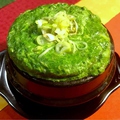 料理メニュー写真 緑のケランチム（韓国風茶碗蒸し）