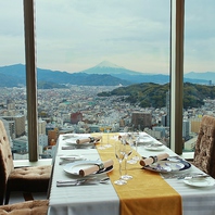25階から眺める静岡の街並み…晴天の日には富士山も