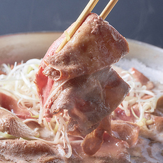 【牛タンしゃぶしゃぶ＆せり鍋】の写真