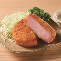 料理メニュー写真&nbsp;厚切りハムカツ