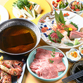充実のコース：A5黒毛和牛のしゃぶしゃぶ・すき焼きをはじめ、食べ放題や薬膳火鍋など、様々なニーズに応える多彩なコースをご用意。飲み放題も充実しています。