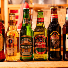 珍しい種類豊富な青島ビール