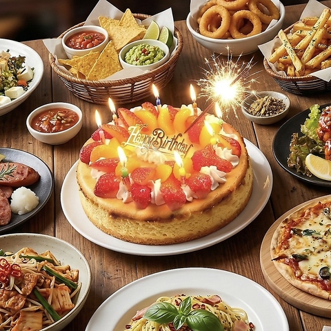 旅行気分を味わえる！誕生日・記念日に！本格アメリカ酒場“Cafe Bar Komanechi”