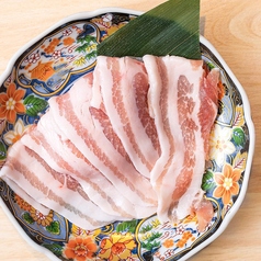 鹿児島産豚バラ肉100g