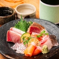 料理メニュー写真&nbsp;本日のお造り盛り合わせ
