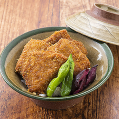 越後米豚 越王 タレかつヒレ 小丼ぶり