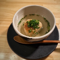 　焼きおにぎり茶漬け