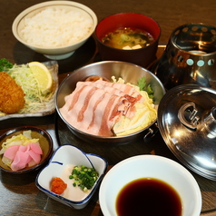 【しゃぶしゃぶが食べたい方は】国産豚バラ使用の豚しゃぶ膳