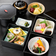 京都産食材の季節懐石と揚げたて天ぷらのこだわり