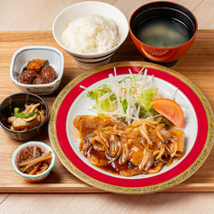 鹿児島県産豚の生姜焼き定食