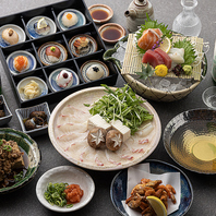 多彩なコースで心温まる宴会を