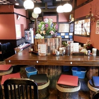 カウンターでサク飯・サク飲み！お一人様も◎