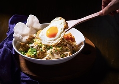 豚肉のピリ辛チャーハン