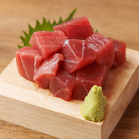 【本まぐろ】北海道直送！まぐろブツ一皿盛り放題