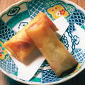 料理メニュー写真&nbsp;ポルチーニクリーム春巻き