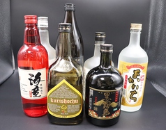 定番・珍しい焼酎も！