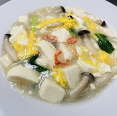 蟹肉豆腐 (豆腐とカニの煮こみ)