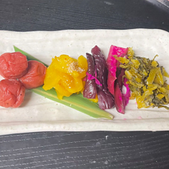 漬物盛り合わせ