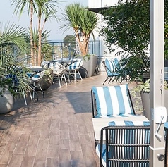 テラス席はワンちゃんOK！