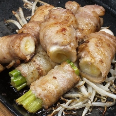 ねぎねぎ肉巻き/やみつき焼きピーマン 各