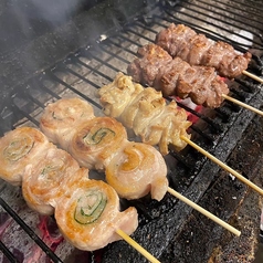 種類豊富な焼き鳥をご用意。こだわりの味をお楽しみに！