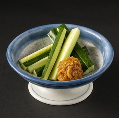 自家製　鯛味噌きゅうり