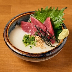 天然本まぐろの山かけ