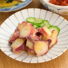 タコぶつ　ゆず味噌和え