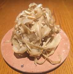 ゴボウと鶏肉のしぐれ煮