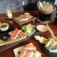 蟹翔のコース写真