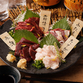 料理メニュー写真&nbsp;馬刺し盛り合わせ