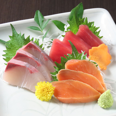 刺身三種盛り