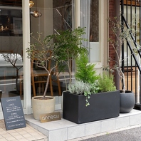 【温かい思いが詰まったエントランスの植物】