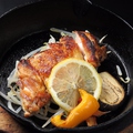 料理メニュー写真 越の鶏　塩焼き