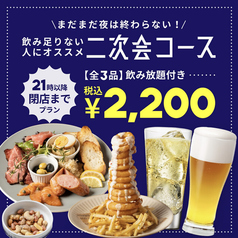 NICKSTOCK ニックストック 名古屋駅前店のコース写真