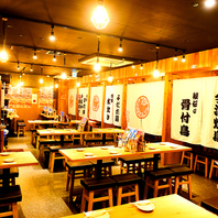 天文館通駅近◎　広々としたお席でお楽しみください♪