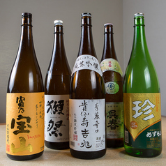 【日本酒・焼酎】充実しております！