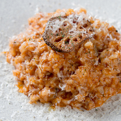 豚肉と蓮根のトマトリゾット