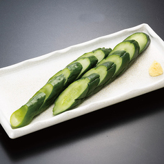 なす漬け一本/きゅうり漬け一本