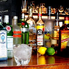 バー初心者の方にも安心!お好きなカクテルお作りします