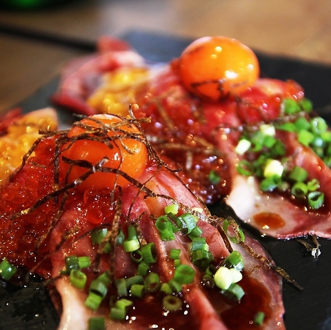 【渋谷駅徒歩5分★肉横丁】新鮮な海鮮と串焼、肉寿司が同時に楽しめるバル酒場♪