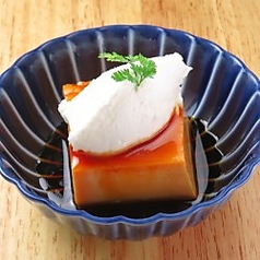 地鶏の玉子を使用したクラッシックなプリン
