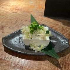 人気No1！葱塩冷奴