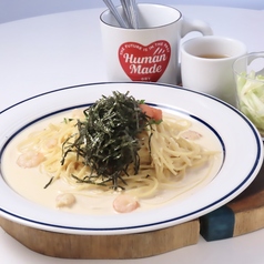 エビ明太子クリームパスタ