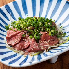 葱まみれ 刺身てき 国産鶏レバー