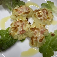 明太ぺたんこジャガ焼