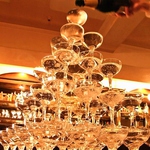 大人気の本格派シャンパンタワー！ぜひ人生に一度！