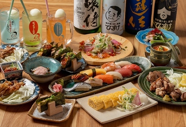 鶏炉端ト寿し酒場でんすけ商店松山店の雰囲気1