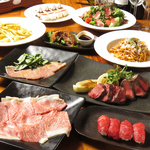 お店のおすすめをぎゅっとつめこんだコースもおすすめ。