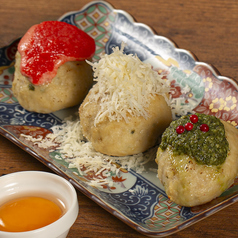 自家製つくね ３種盛り